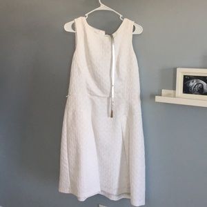 White House Black Market Dress white sz12 new